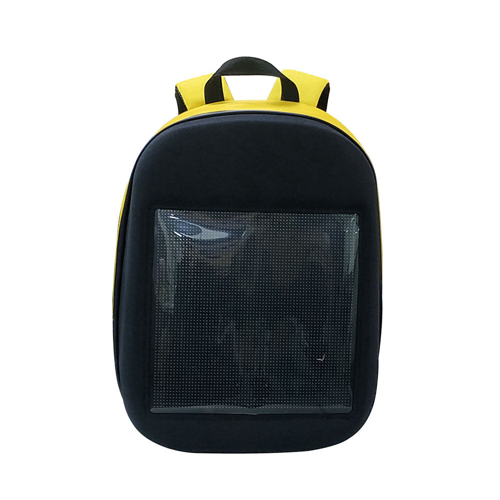 LED Backbag USB WiFi GPRS APP Control Backpack Double Shoulder Bag Mobile Billboard Advertisement