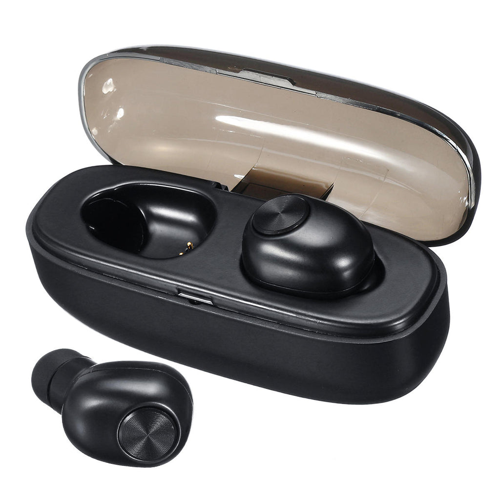 Bluetooth 5.0 TWS Wireless Earbuds Noise Cancelling Bilateral Calls IPX5 Waterproof Earphone with Charging Box