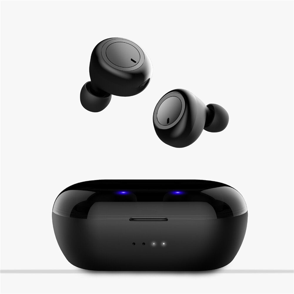 TWS Bluetooth 5.0 Earphone Wireless Earbuds Mini Portable Deep Bass Headphone Touch Control Gaming Headset with Mic