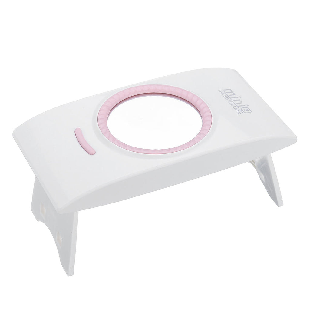 2 in 1 30W USB UV Lamp & Mirror Nail Polish Light Foldable Nail Dryer Gel Curing Machine