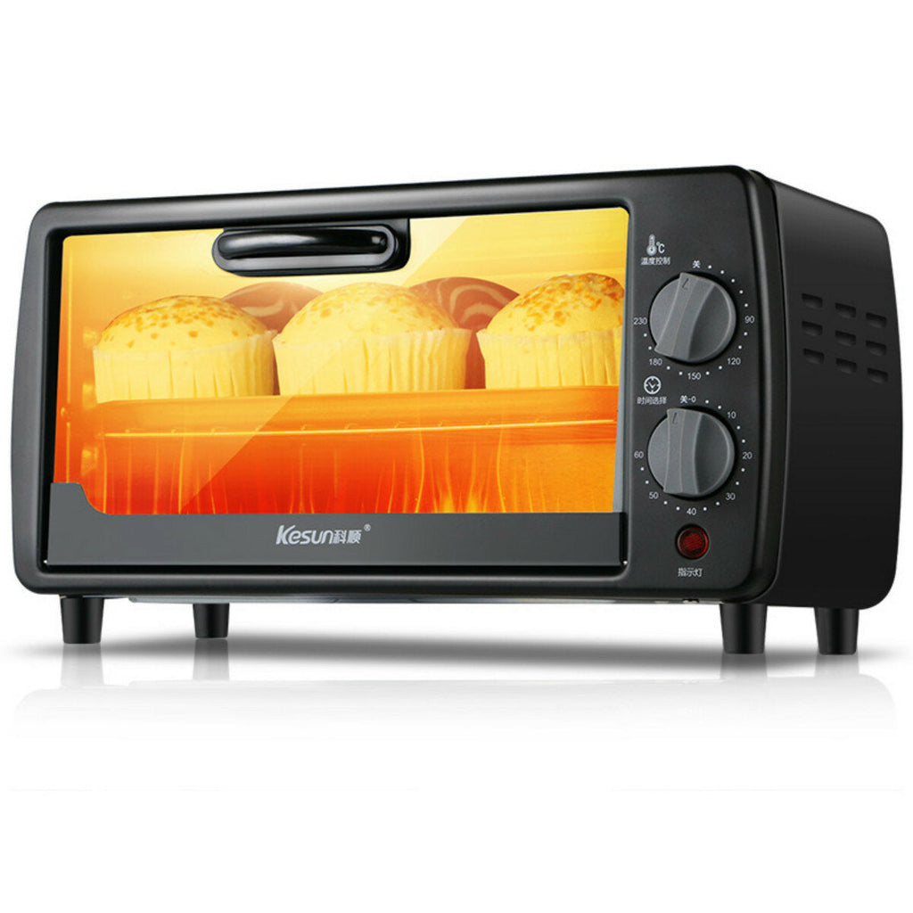 9L 220V Benchtop Electric Oven Timing Household Temperature Control Bake Toast