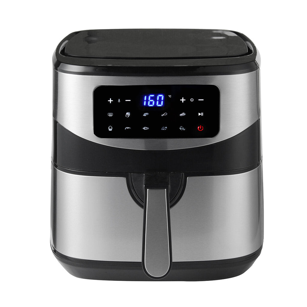 7.5L Air Fryer Home Intelligent LED Touch Screen with 10 Cooking Functions Electric Hot Air Fryers Oven Oilless Cooker