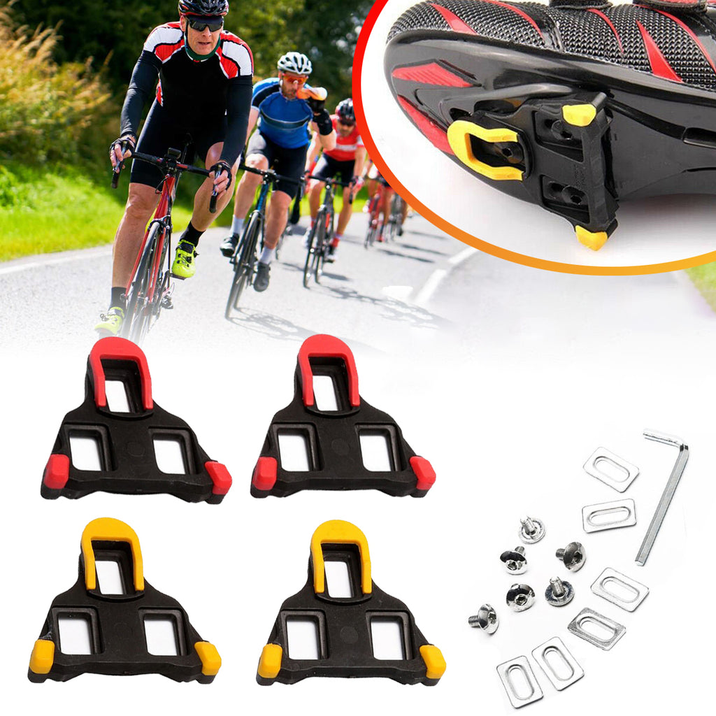 1 Pair Bike Shoes Pedals Breathable Anti-slip Cushioning Shoes Cleats Biding Cycling