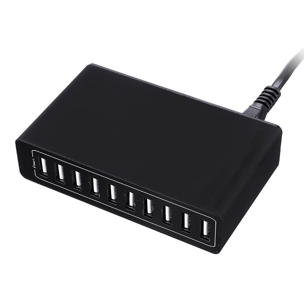 5V 10A 50W Multi Port USB Hub Charger Dock Station For Tablet Cellphone