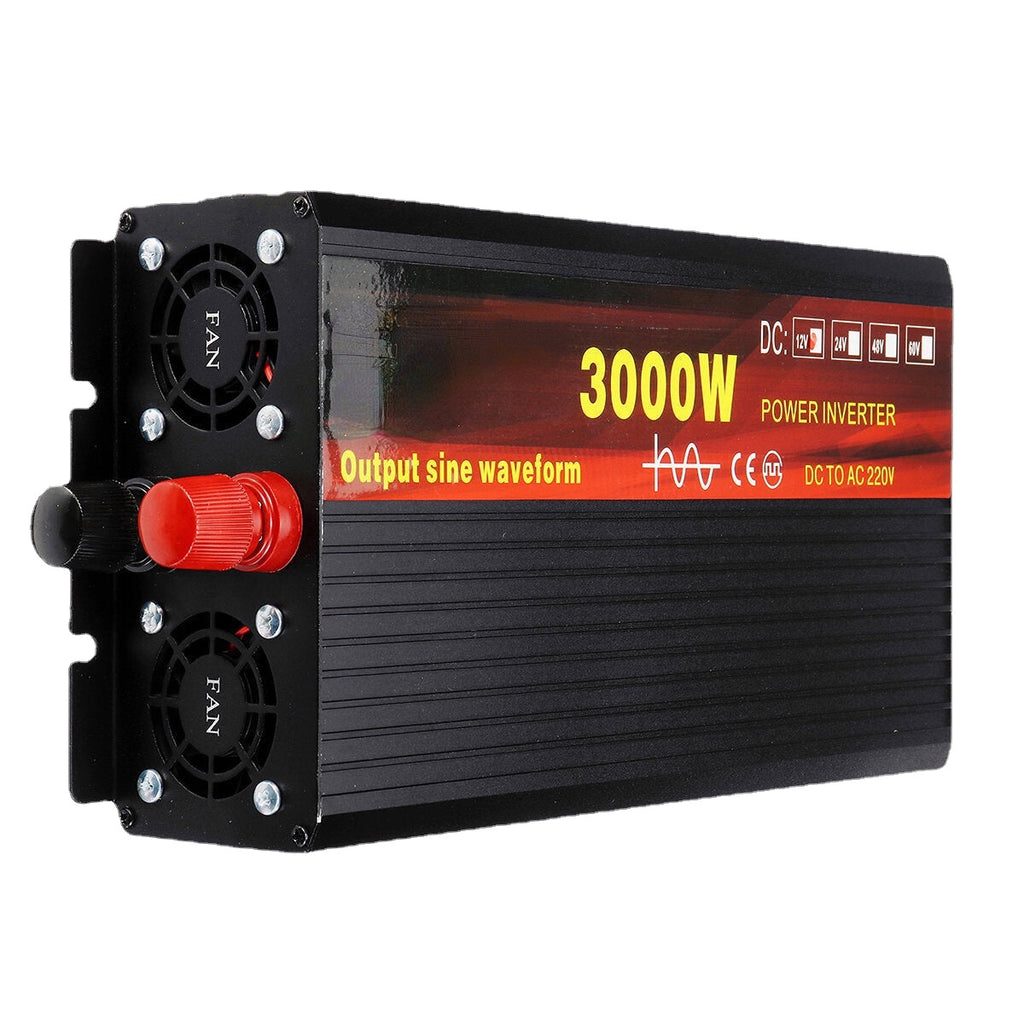 2000W/3000W/4000W Power Inverter Pure Sine Wave Transformer 12V/24V to 220V Auto