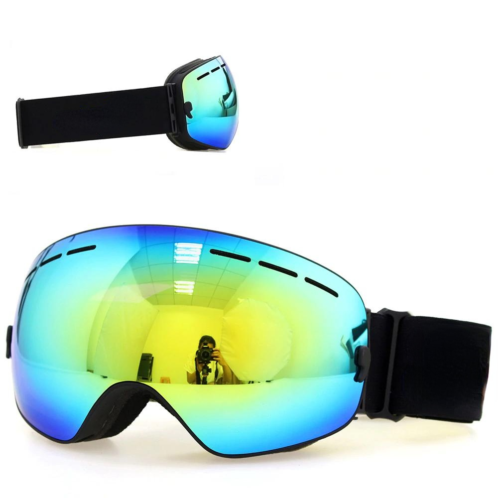 Ski Goggles Double Layers UV400 Anti-Fog Big Mask Glasses for Skiing Snowboard