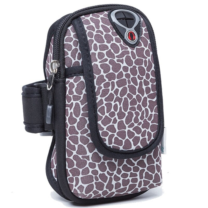 Outdoor Sports Jogging Arm Bag Phone Package Mobile Phone Arm Pouch Camouflage Printing