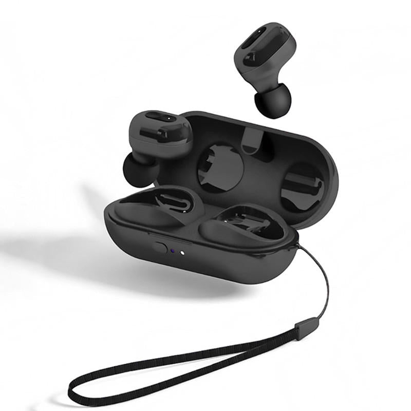 TWS Bluetooth Wireless Stereo Hi-Fi In-ear Earphone Handsfree Gaming Headset With Charging Case