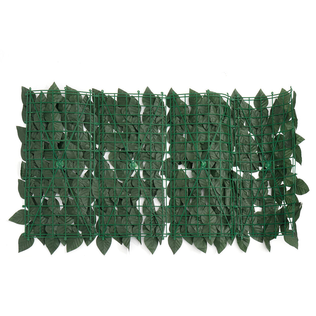 0.5M Outdoor Artificial Faux Ivy Leaf Privacy Fence Screen Decor Panels Hedge Garden Wall Cover