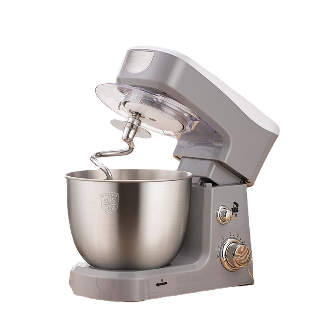 Electric Food Stand Mixer 600W Tilt-Head 6 Speed Stainless Steel Bowl for Knead Dough Egg-beater