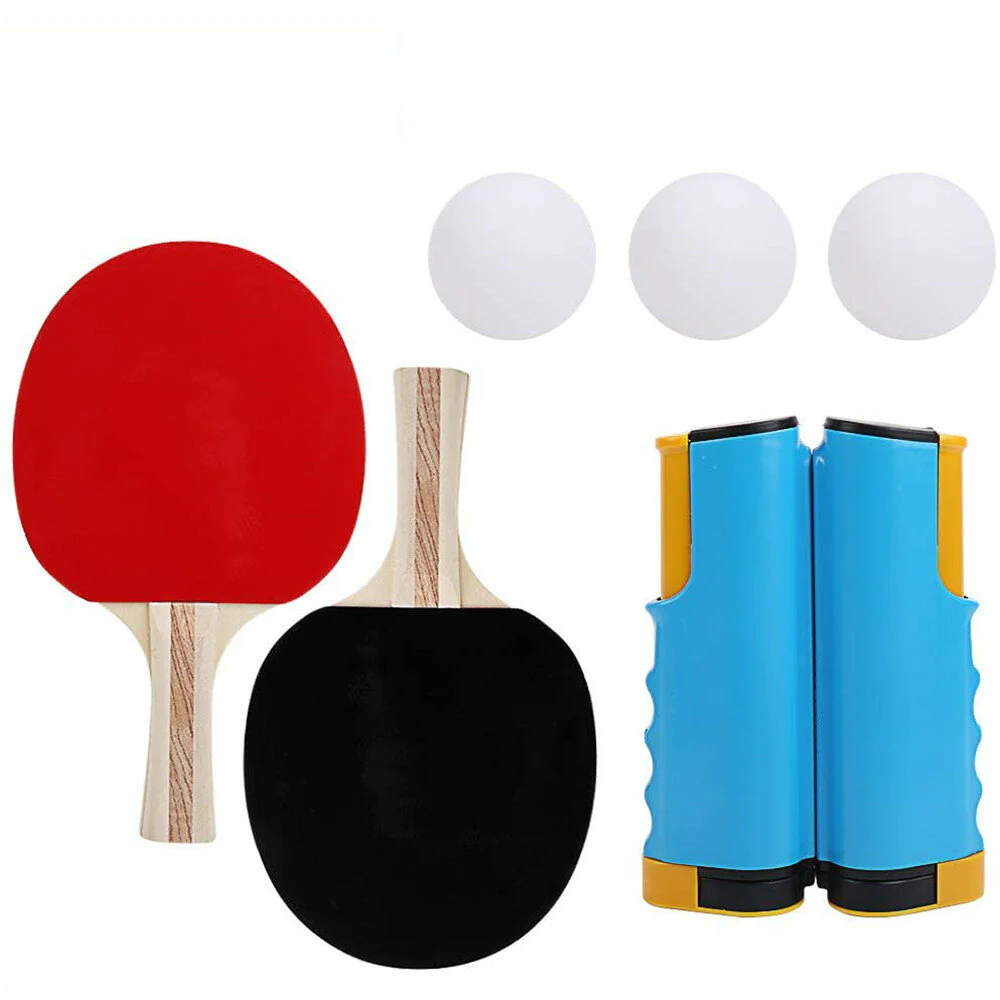 Table Tennis Set Portable Net Frame Telescopic Net Frame Sports Decompression Indoor Toys