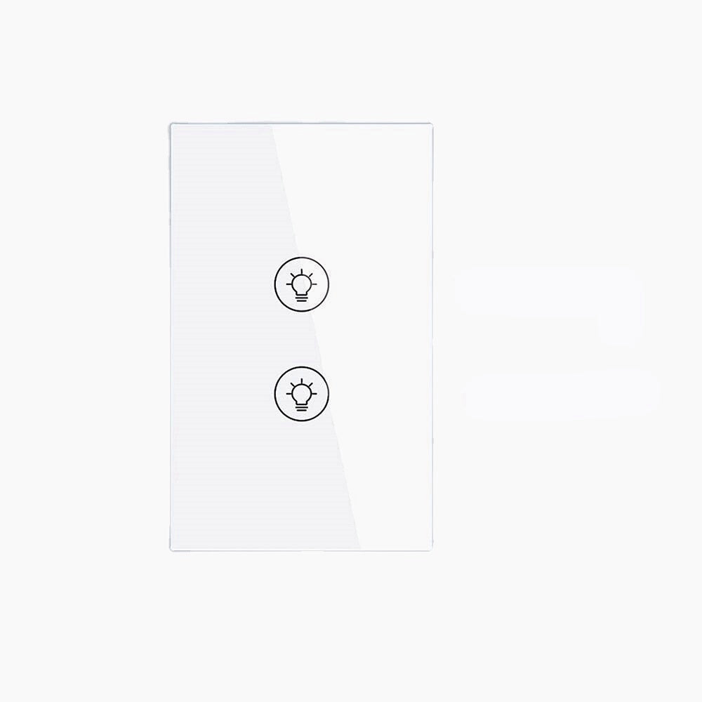 Dimming Switch Thyristor Stepless Dimming US Smart Switch Works with Alexa Google Home 250V 1/2/3 Gang