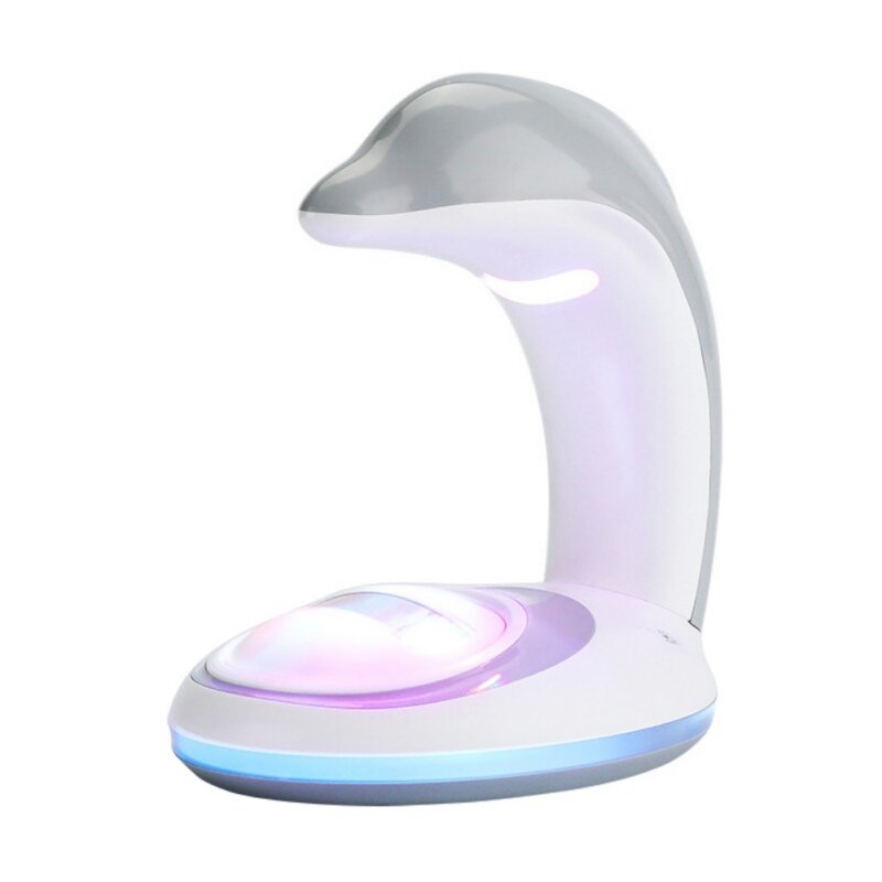 LED Lamp Night Light USB Rechargeable Rainbow Dolphin Projector Romantic Atmosphere Home Party Decoration