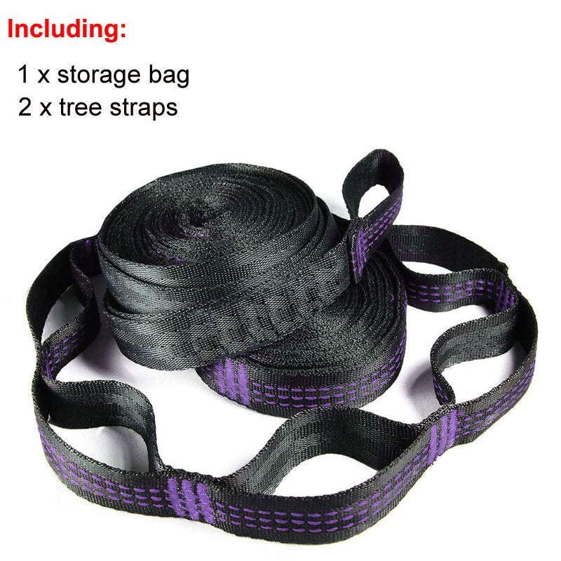 Hammock Straps Belts Extra Strong &amp; Lightweight Ropes and 600 LBS Breaking Strength, No Stretch Polyester