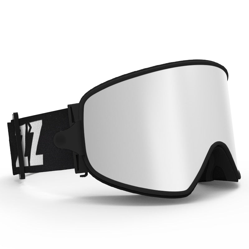 Ski 2in1 with Magnetic Lens for Night Anti-Fog UV400 Snowboard Men Women Glasses