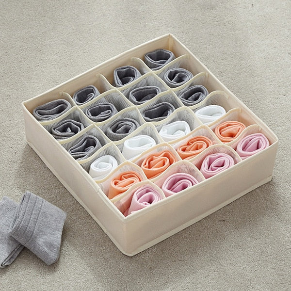 Underwear socks organizer box