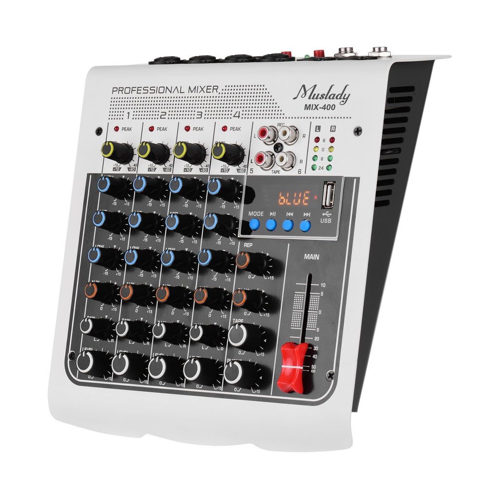 6-Channel Audio Mixer Mixing Console