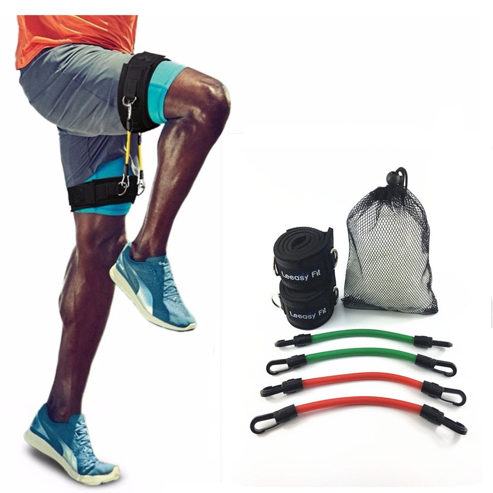 Running Resistance Kinetic Speed Strength Elastics Tubes Band