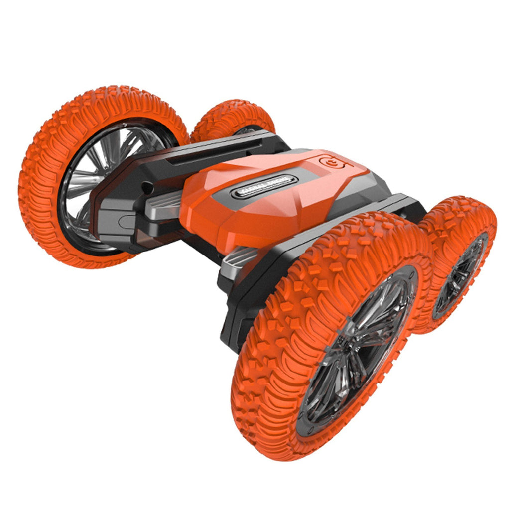 2.4G RC Stunt Car 360° Rotation Double-sided Driving with LED Light and Music Crawler