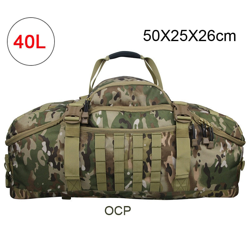 Men Army Sport Gym Bag Military Tactical Waterproof Backpack Molle Camping Backpacks Sports Travel Bags