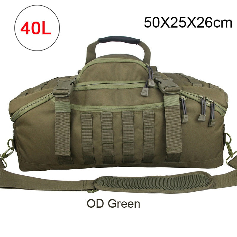 Men Army Sport Gym Bag Military Tactical Waterproof Backpack Molle Camping Backpacks Sports Travel Bags