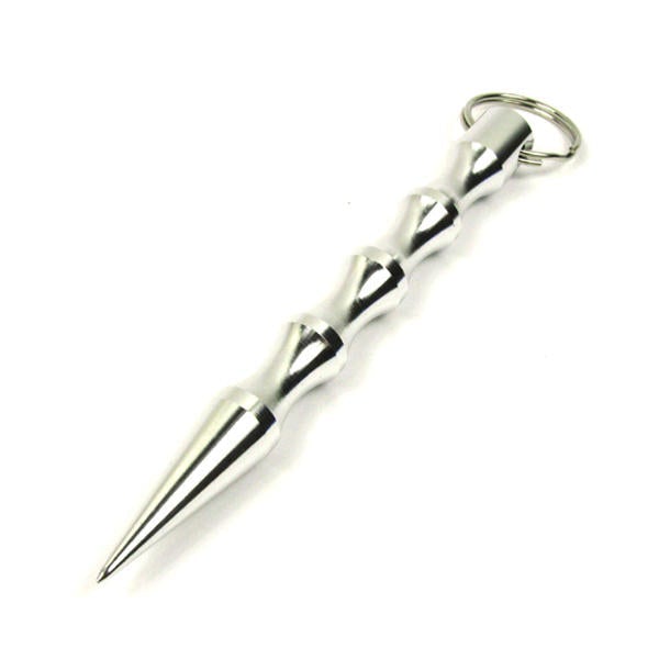 Pointed Kuboton Rod Keychain Key Ring EDC Outdoor Self Defend Tool