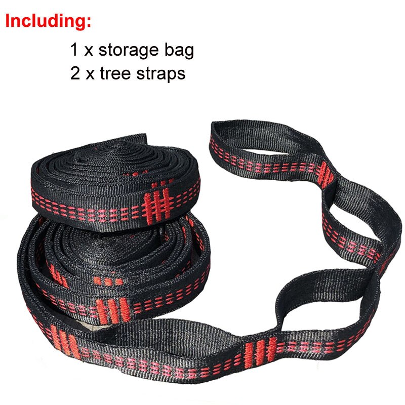 Hammock Straps Belts Extra Strong &amp; Lightweight Ropes and 600 LBS Breaking Strength, No Stretch Polyester