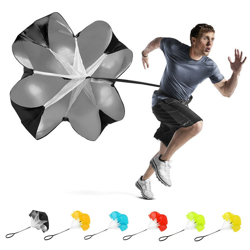 Speed Parachute Strength Training Exercise Tool Equipment Umbrella Soccer Football Outdoor Fitness