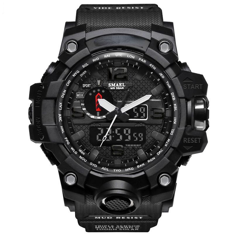 Waterproof Sport Dual Display Watch