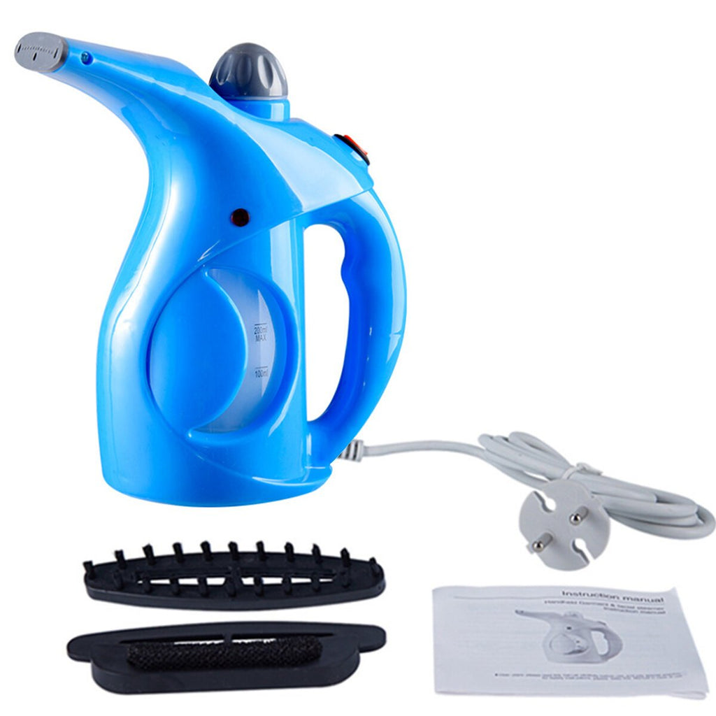 Portable 3 in 1 Handheld Garment Steamer Steam Iron with 2 Brushes 200ml Water Tank 220V 400-800W EU Plug