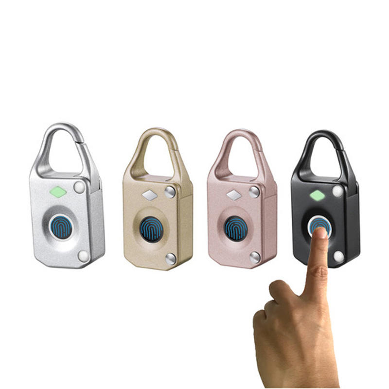 Anti-theftl Electronic Smart Fingerprint Padlock Outdoor Travel Suitcase Bag Lock