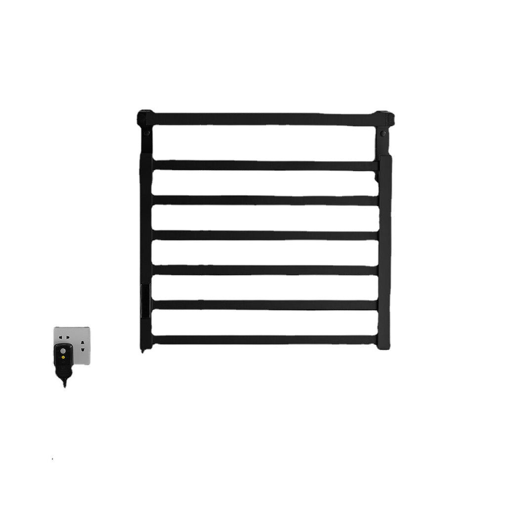 Stainless Steel Electric Towel Rack Temperature Time Control Smart Heated Towel Rail Towel Warmer