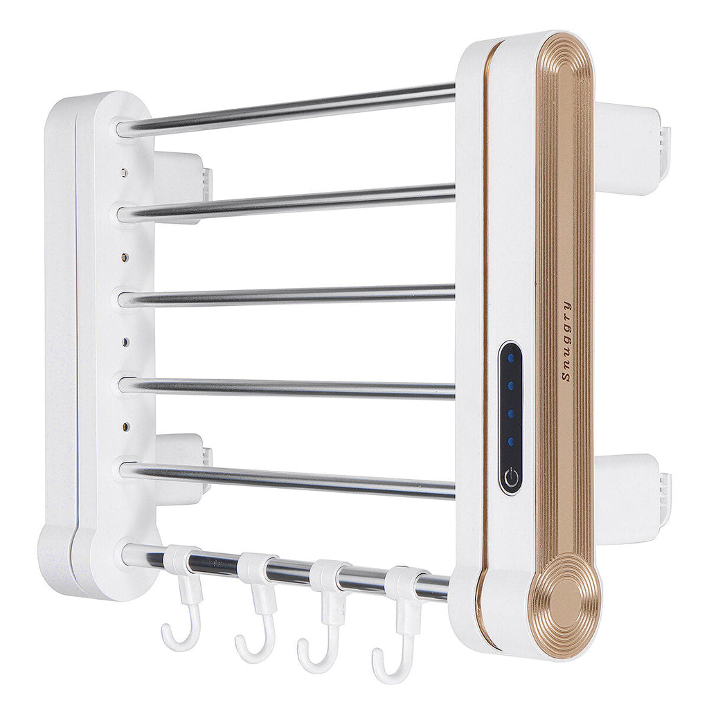 Household Intelligent UV Electric Heating Constant Temperature Drying Punch-free Towel Rack