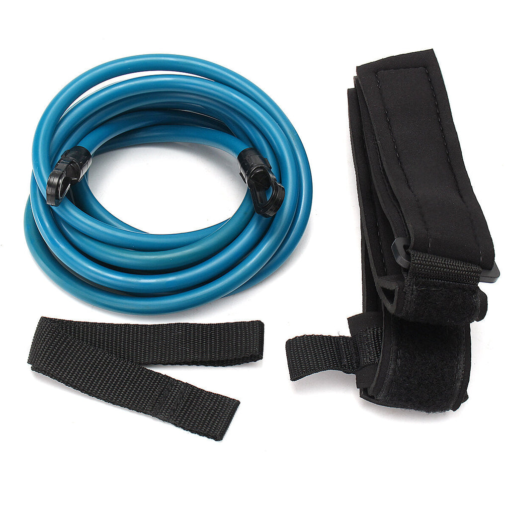 Swim Bungee Training Belt Swimming Pool Resistance Safety Leash Exerciser