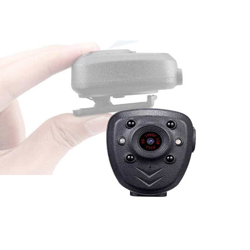 Hidden Cameras Built-in Memory Card 1080P Wearable Portable Sport Cam with Night Vision Pocket Clip IR Dash Cam