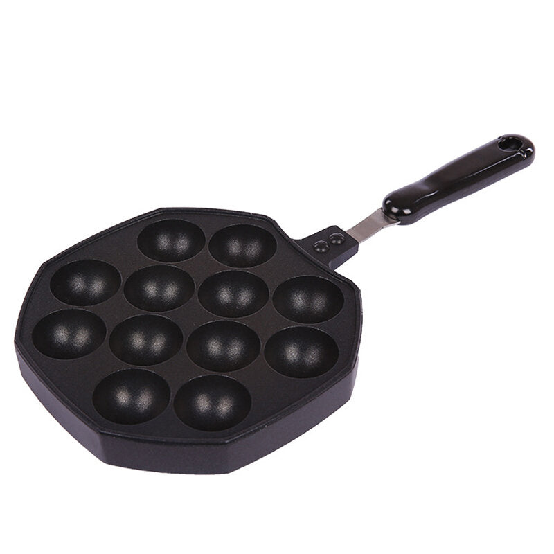 Grill Pan 16 Holes Octopus Maker Stove Cooking Plate for Kitchen