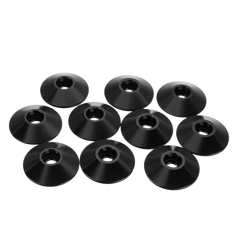 10Pcs M3 Cap Head Screw Cup Washer Extra Large Gasket Aluminum Alloy Multicolor