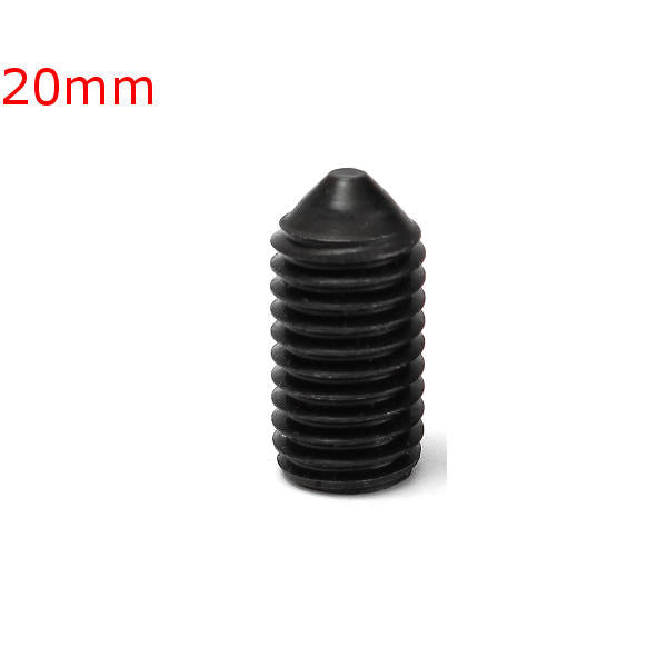 20Pcs Black 12.9 Grade M12 HEX Socket Set Core Point Grub Screws