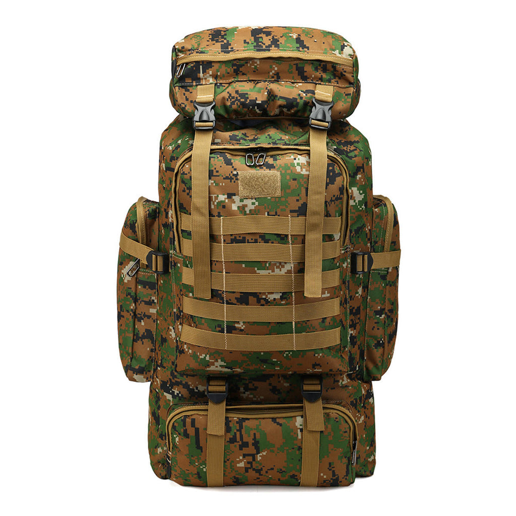 80L Tactical Bag Outdoor Traveling Camping Hiking Military Rucksacks Backpack Camouflage Bag