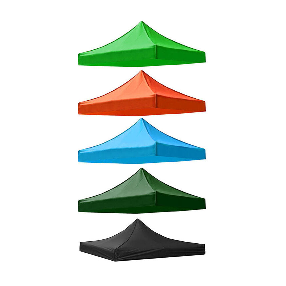 3x3m 420D Oxford Camping Tent Top Cover Awning Top Cover Waterproof UV Protection Garden Patio Tent Sunshade Canopy