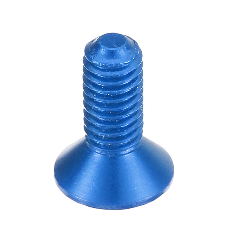 10pcs M3x10mm Countersunk Hex Socket Screw 7075 Aluminum Alloy Flat Head Metric