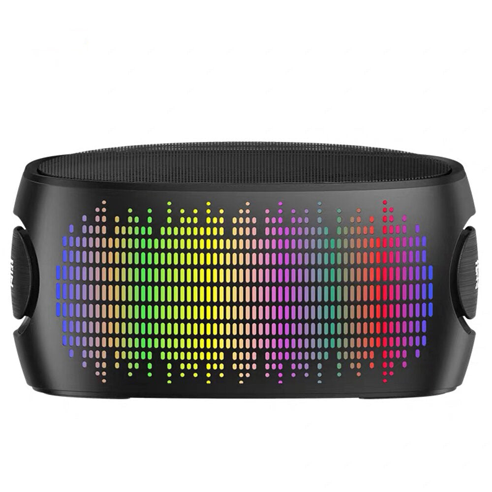 HIFI Sound 3D Surround Bluetooth Wireless Speaker AUX/U Disk/TF Card Connection 8h Playtime with Dynamic Colorful Lights