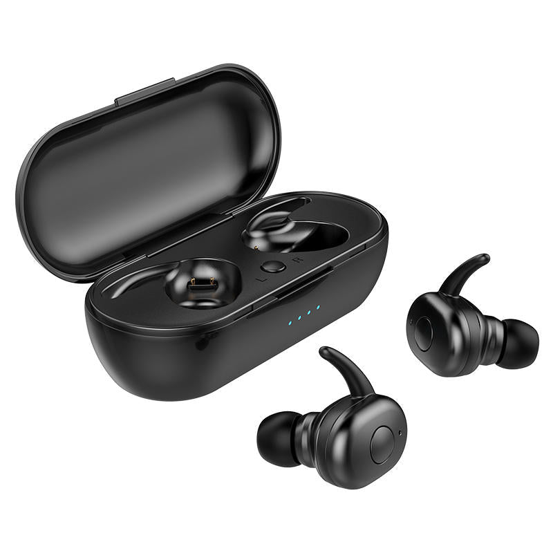 True Wireless Earbuds Bluetooth 5.0 Earphone Binaural Call Stereo Waterproof TWS Headphone for Hu