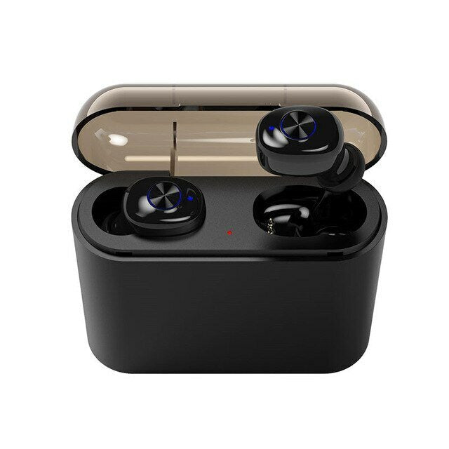 Mini TWS True Wireless Earbuds 5D Stereo Bluetooth 5.0 Earphone Waterproof Handsfree with 3600mAh Power Bank