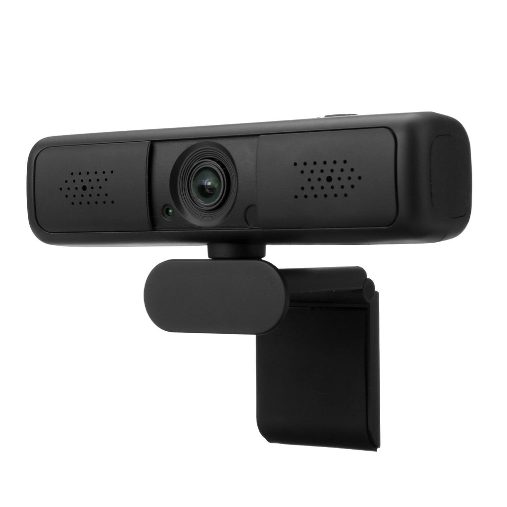 HD 1440P Webcam Auto-Focus Light Correction Built-in Stereo Microphone Wired USB Computer Cam Camera with Tripod Len Cap