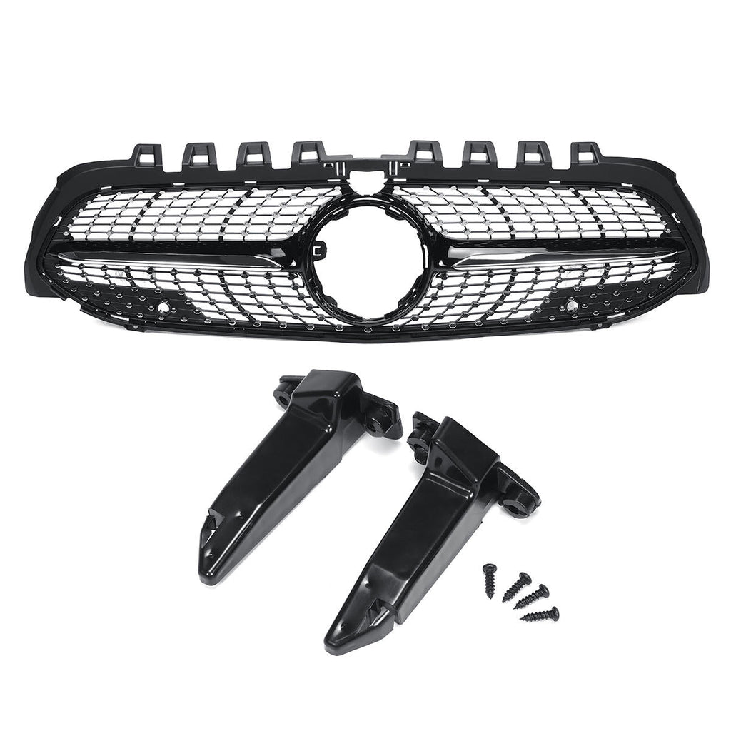 Diamond Front Grille Grill With Camera