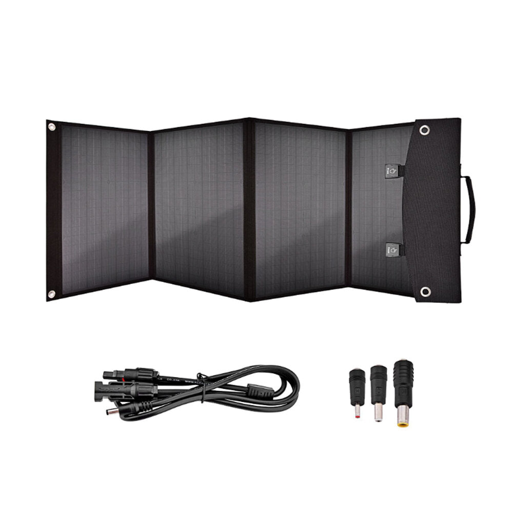 100W Folding Solar Panels 3 USB+DC Waterproof Solar Monocrystalline Silicon Board Power Bank Solar Charger Bag