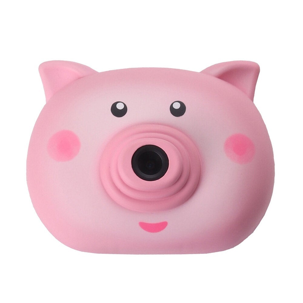 Mini Cartoon Kids Camera HD Q Version Digital Sports Pig SLR Gift Toys