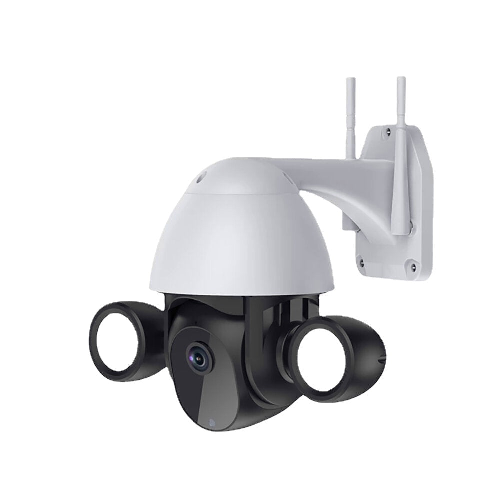 Wifi Camera 3MP 4.0XZoom Dual Lens Video Surveillance Smart AI Auto Tracking Audio Calling Outdoor Waterproof CCTV