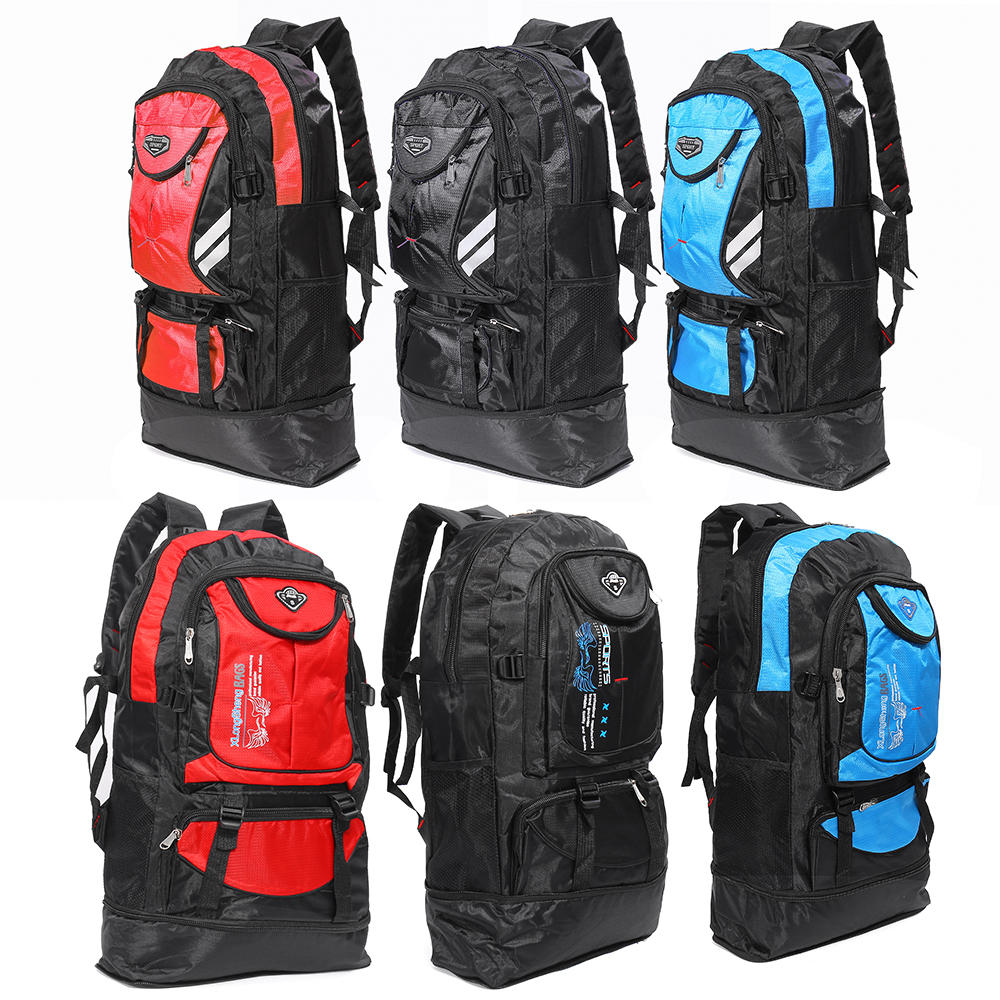 65L Waterproof Tactical Bag Outdoor Camping Traveling Mountaineering Rucksack Backpack Storage Bag